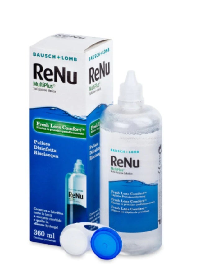 محلول رينو متعدد الأغراض للعدسات اللاصقة 360 مل - Image 3